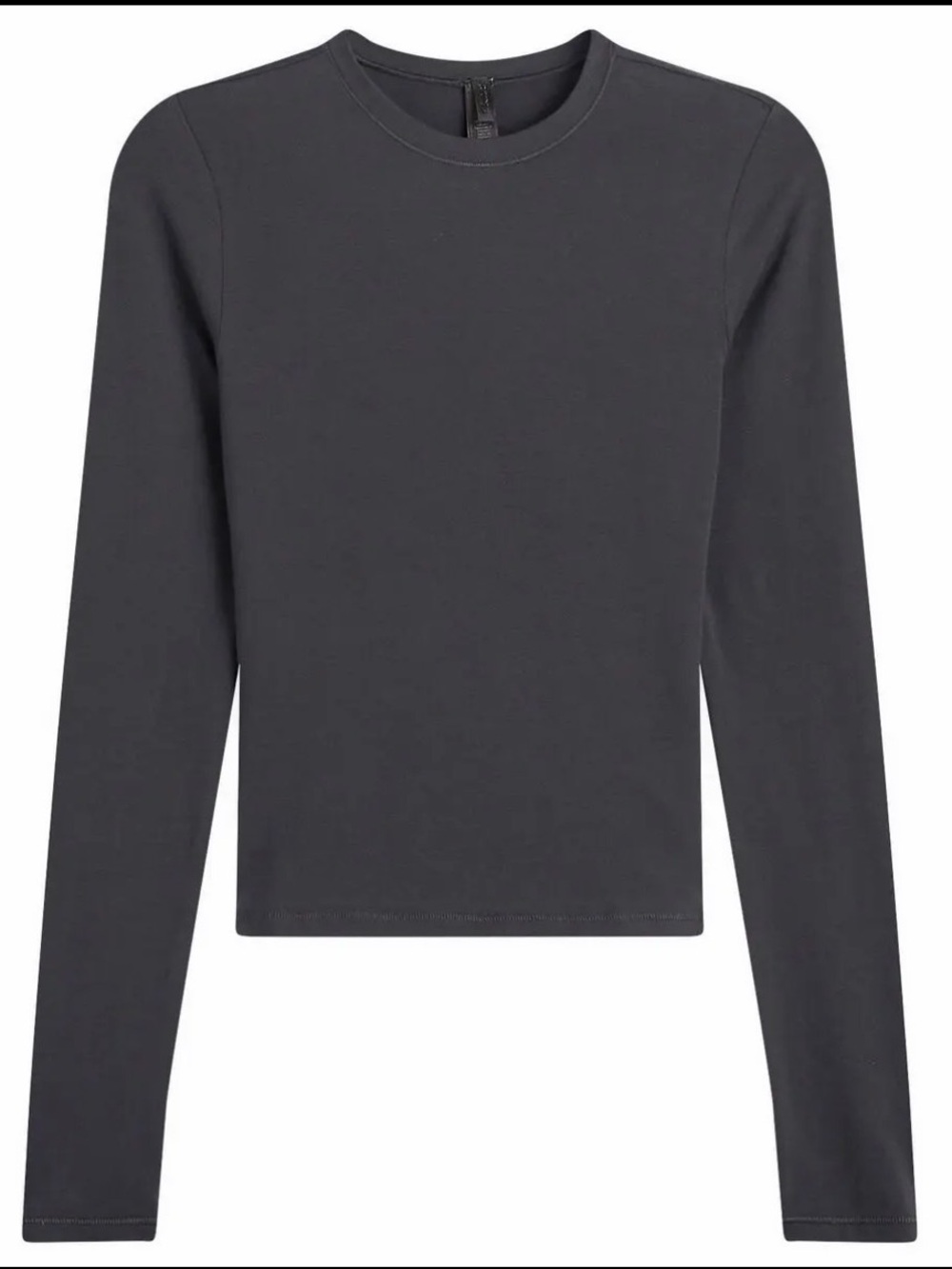 NWT Skims Cotton Jersey Long Sleeve T-Shirt SMALL
